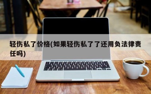 轻伤私了价格(如果轻伤私了了还用负法律责任吗)
