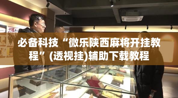 必备科技“微乐陕西麻将开挂教程”(透视挂)辅助下载教程