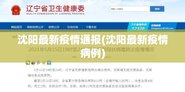 沈阳最新疫情通报(沈阳最新疫情病例) 沈阳最新疫情通报(沈阳最新疫情病例)