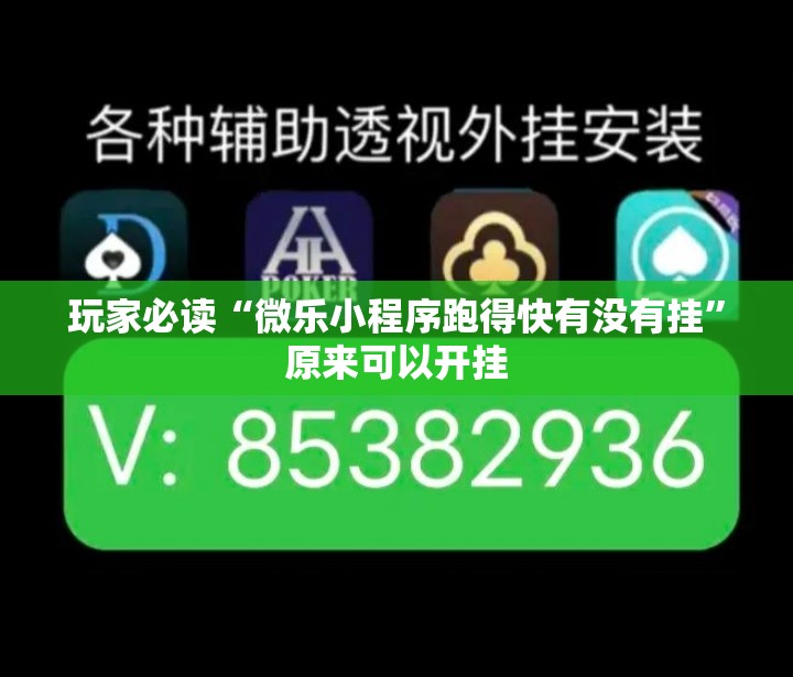 玩家必读“微乐小程序跑得快有没有挂”原来可以开挂