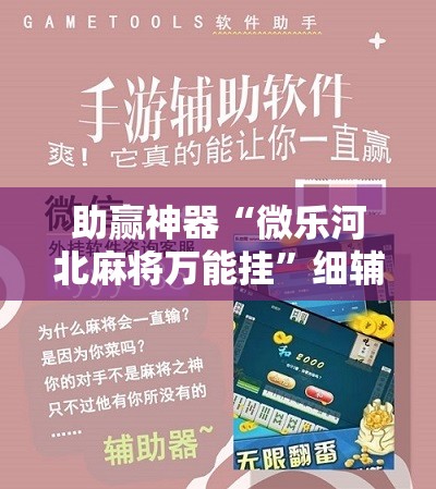 助赢神器“微乐河北麻将万能挂”细辅助教程分享