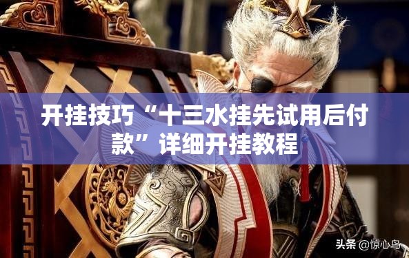 开挂技巧“十三水挂先试用后付款”详细开挂教程