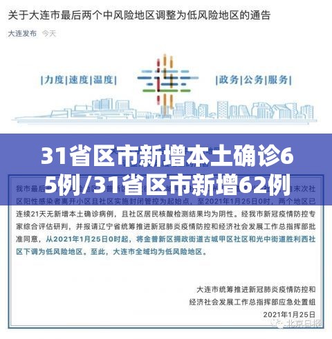 31省区市新增本土确诊65例/31省区市新增62例本土确诊最新 31省区市新增本土确诊65例/31省区市新增62例本土确诊最新