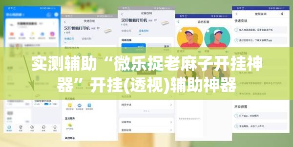 实测辅助“微乐捉老麻子开挂神器”开挂(透视)辅助神器