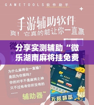 分享实测辅助“微乐湖南麻将挂免费下载”其实确实有挂