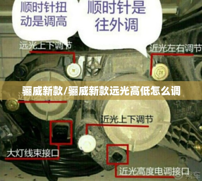 骊威新款/骊威新款远光高低怎么调