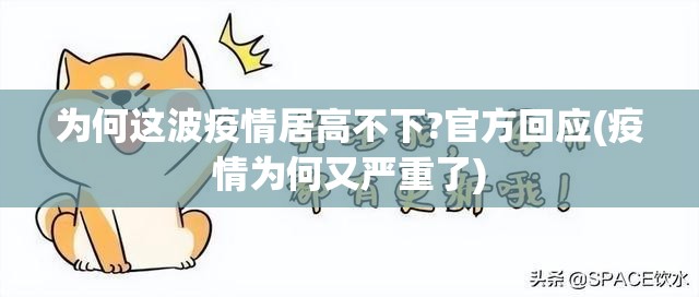 为何这波疫情居高不下?官方回应(疫情为何又严重了) 为何这波疫情居高不下?官方回应(疫情为何又严重了)