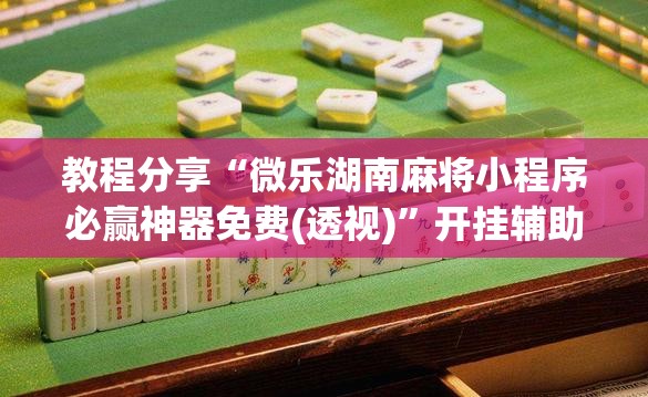 教程分享“微乐湖南麻将小程序必赢神器免费(透视)”开挂辅助脚本+详细开挂安装教程