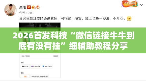 2026首发科技“微信链接牛牛到底有没有挂”细辅助教程分享