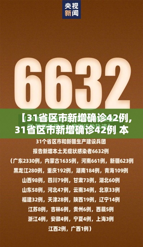 【31省区市新增确诊42例,31省区市新增确诊42例 本土33例】
