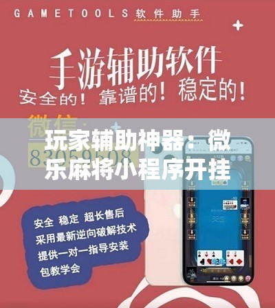 玩家辅助神器：微乐麻将小程序开挂神器下载”详细分享装挂步骤