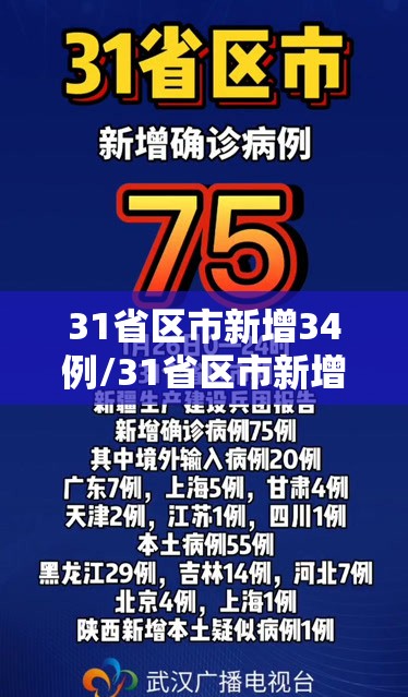 31省区市新增34例/31省区市新增确诊43例 新闻 31省区市新增34例/31省区市新增确诊43例 新闻