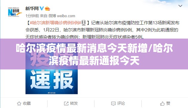 哈尔滨疫情最新消息今天新增/哈尔滨疫情最新通报今天 哈尔滨疫情最新消息今天新增/哈尔滨疫情最新通报今天