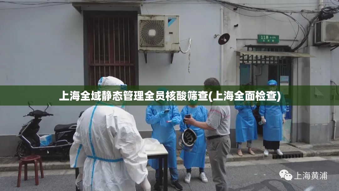 上海全域静态管理全员核酸筛查(上海全面检查) 上海全域静态管理全员核酸筛查(上海全面检查)
