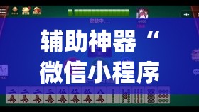辅助神器“微信小程序微乐麻将万能开挂器”(免费)开挂辅助教学(最新辅助开挂教程)