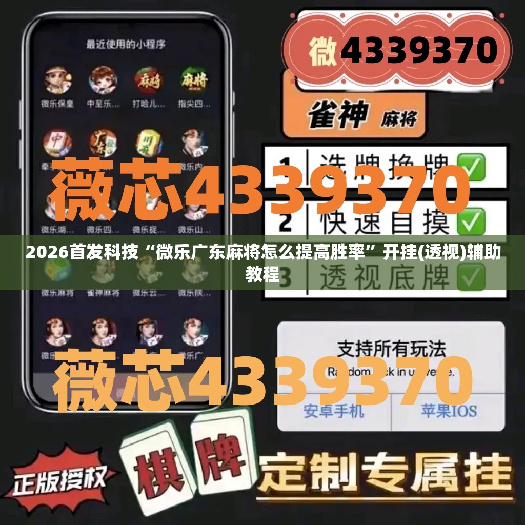 2026首发科技“微乐广东麻将怎么提高胜率”开挂(透视)辅助教程