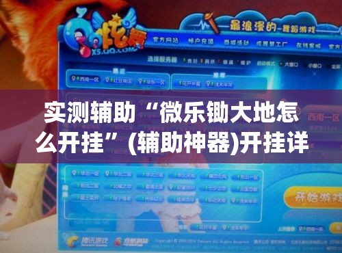 实测辅助“微乐锄大地怎么开挂”(辅助神器)开挂详细教程