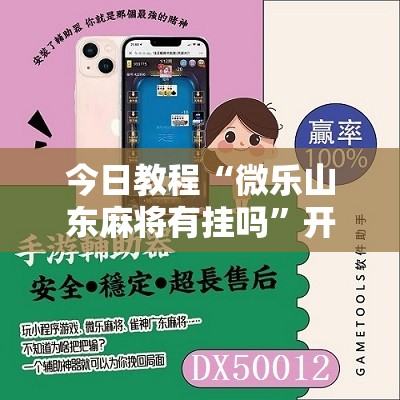 今日教程“微乐山东麻将有挂吗”开挂辅助脚本+详细开挂安装教程