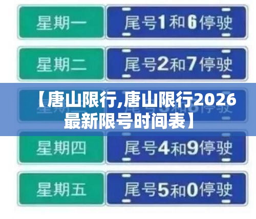 【唐山限行,唐山限行2026最新限号时间表】
