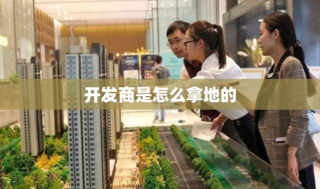 开发商是怎么拿地的
