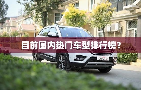 目前国内热门车型排行榜？