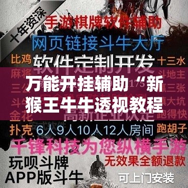 万能开挂辅助“新猴王牛牛透视教程”原来可以开挂