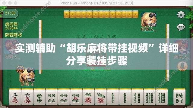 实测辅助“胡乐麻将带挂视频	”详细分享装挂步骤