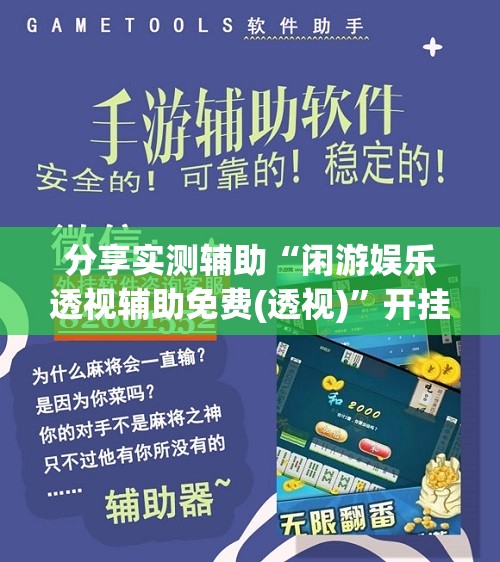 分享实测辅助“闲游娱乐透视辅助免费(透视)	”开挂辅助脚本+详细开挂安装教程