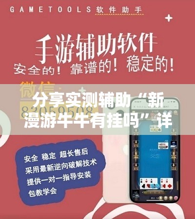 分享实测辅助“新漫游牛牛有挂吗”详细外挂透视辅助软件教程