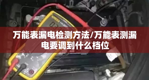 万能表漏电检测方法/万能表测漏电要调到什么档位 万能表漏电检测方法/万能表测漏电要调到什么档位