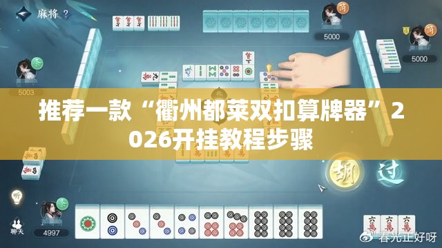 推荐一款“衢州都莱双扣算牌器”2026开挂教程步骤