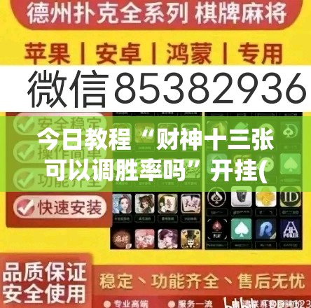 今日教程“财神十三张可以调胜率吗	”开挂(透视)最新辅助详细