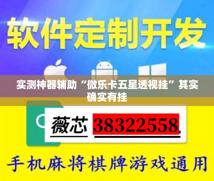 实测神器辅助“微乐卡五星透视挂”其实确实有挂