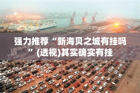 强力推荐“新海贝之城有挂吗”(透视)其实确实有挂