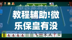 教程辅助!微乐保皇有没有挂”开挂(透视)辅助神器