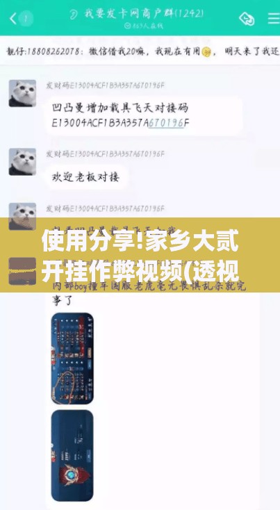 使用分享!家乡大贰开挂作弊视频(透视)”开挂辅助脚本+详细开挂安装教程