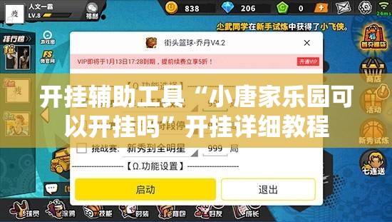 开挂辅助工具“小唐家乐园可以开挂吗”开挂详细教程