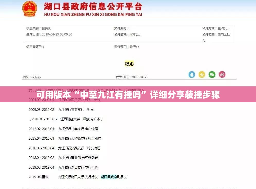 可用版本“中至九江有挂吗”详细分享装挂步骤