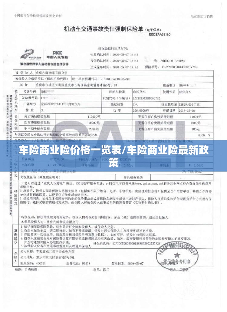 车险商业险价格一览表/车险商业险最新政策 车险商业险价格一览表/车险商业险最新政策