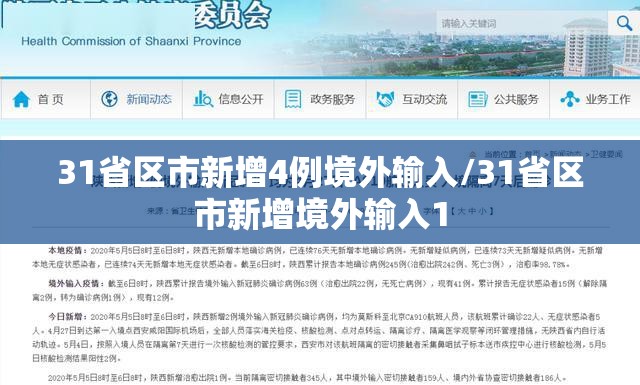31省区市新增4例境外输入/31省区市新增境外输入1 31省区市新增4例境外输入/31省区市新增境外输入1