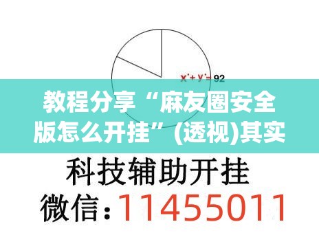 教程分享“麻友圈安全版怎么开挂”(透视)其实确实有挂