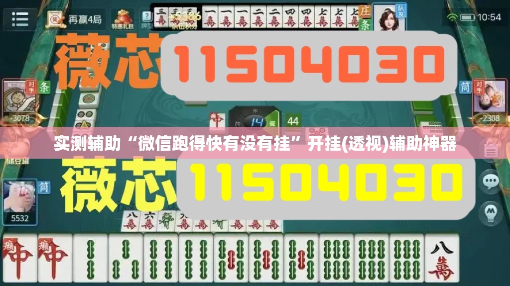 实测辅助“微信跑得快有没有挂”开挂(透视)辅助神器