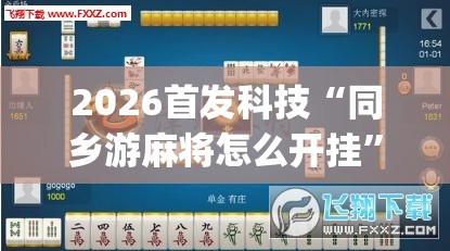 2026首发科技“同乡游麻将怎么开挂	”(透视挂)辅助下载教程