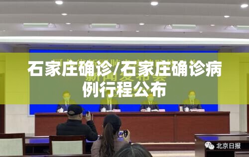 石家庄确诊/石家庄确诊病例行程公布 石家庄确诊/石家庄确诊病例行程公布