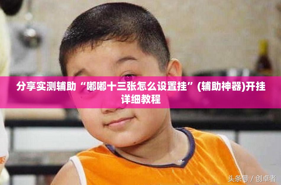 分享实测辅助“嘟嘟十三张怎么设置挂”(辅助神器)开挂详细教程