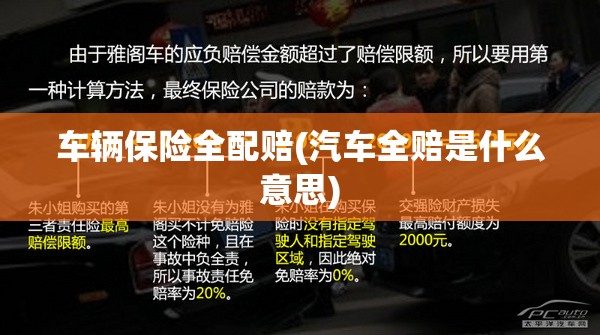 车辆保险全配赔(汽车全赔是什么意思)