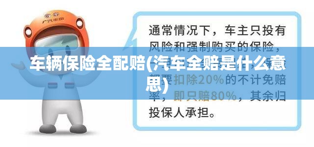 车辆保险全配赔(汽车全赔是什么意思)