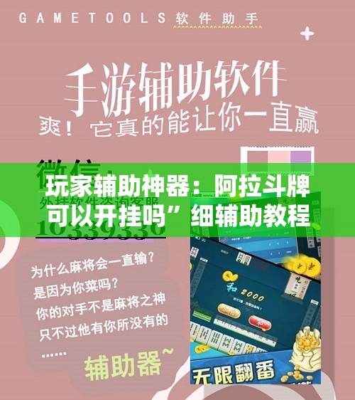 玩家辅助神器：阿拉斗牌可以开挂吗”细辅助教程分享