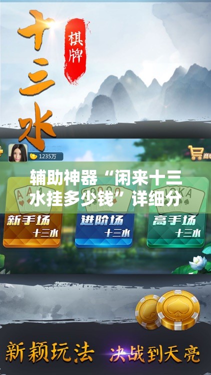 辅助神器“闲来十三水挂多少钱”详细分享装挂步骤