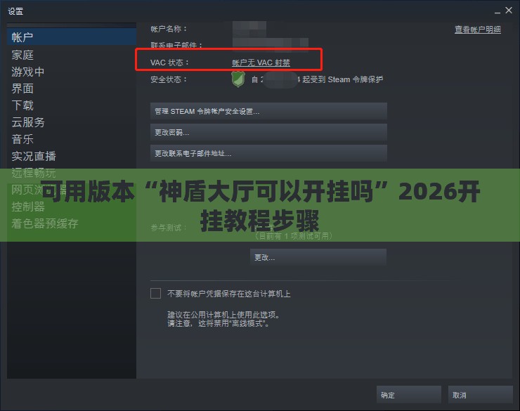 可用版本“神盾大厅可以开挂吗”2026开挂教程步骤